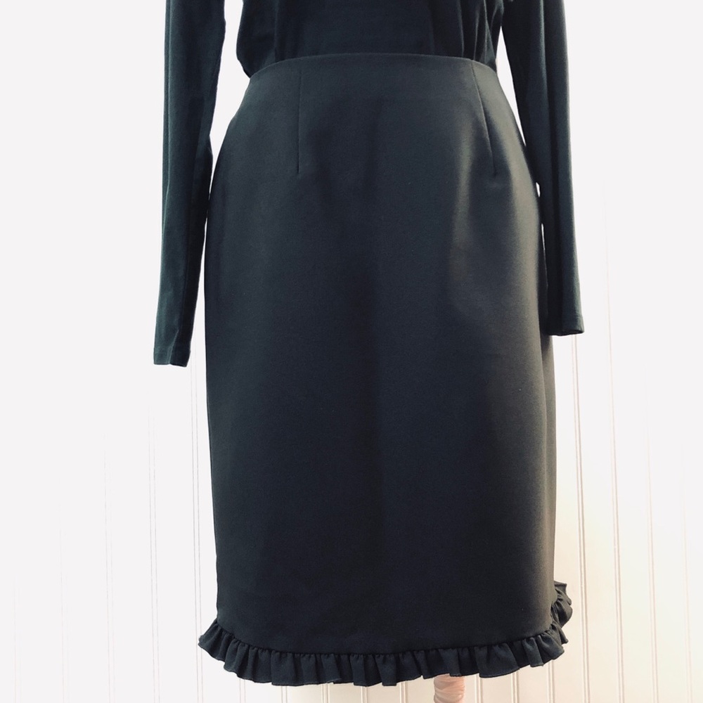 AB Studio Byer California Ruffle Hem Skirt Sz 8